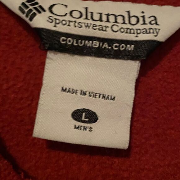 Columbia Fleece Jacket Size Large - Picture 9 of 9